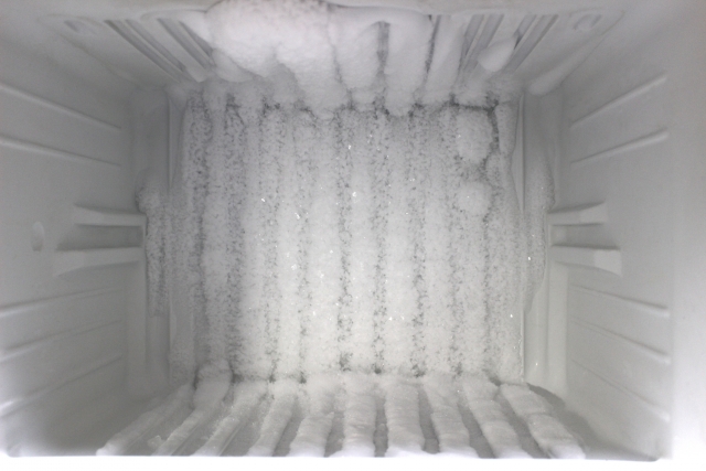 冷凍庫の霜