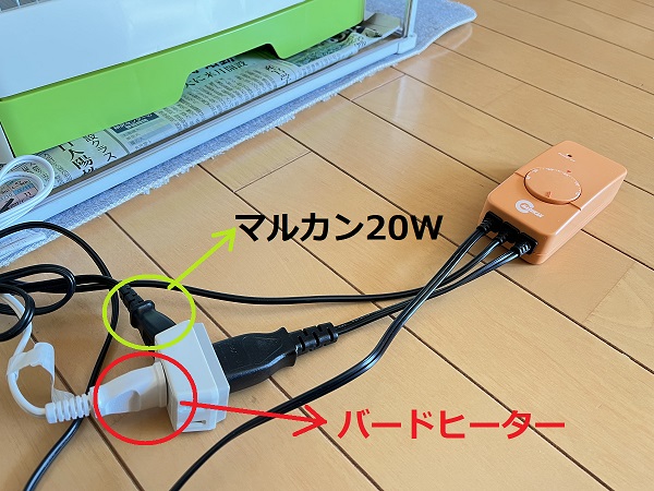 オカメインコの保温☆ヒーターとアクリルケースで冬支度 | 魔法の便利帳