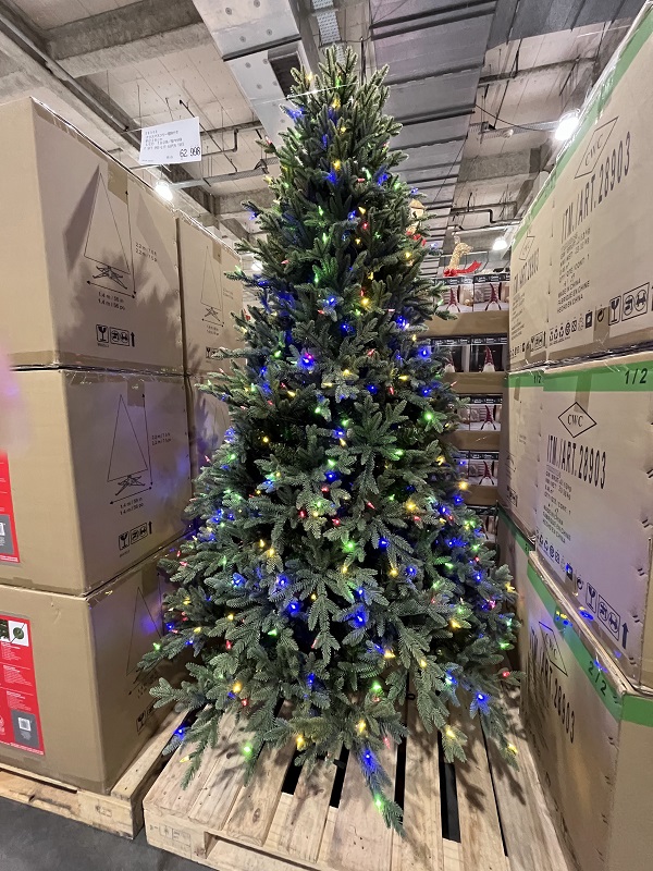 2022.10.10コストコクリスマスツリー228cm