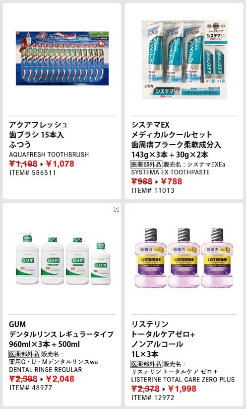 コストコ最新クーポンENJOY YOUR HOLIDAYS9