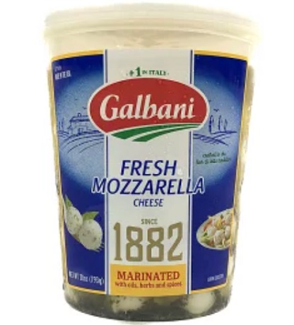コストコ Galbani（ガルバーニ） モッツアレラチーズ ガーリックバジル マリネ
