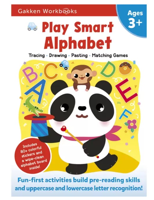 Play Smart 3歳児用 ABC・すうじ・ちえのおけいこ3冊セット