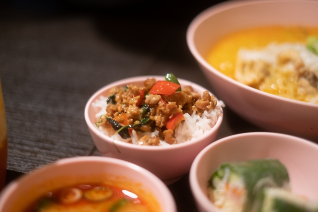 ガパオとタイカレー