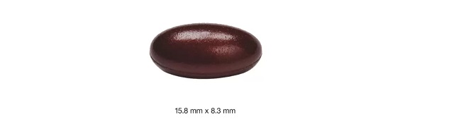 カークランドシグネチャー コエンザイムＱ10粒の大きさ