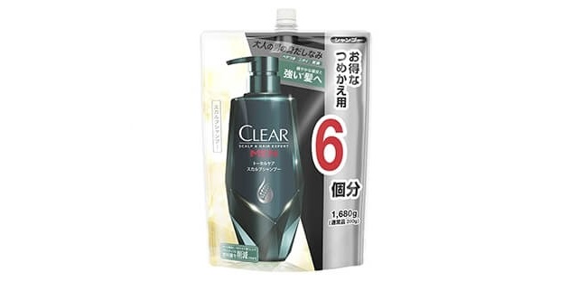 CLEAR FOR MEN