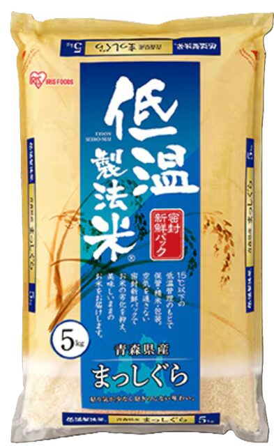 アイリスフード 低温製法米 通常米 青森県産まっしぐら 5kg