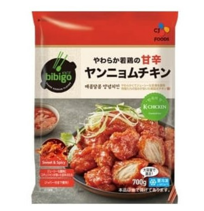 コストコ CJbibigoやわらか若鶏の甘辛ヤンニョムチキン700g