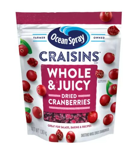 コストコ最新割引クーポン Ocean Spray CRAISINS ドライクランベリー1.36kg 1143330