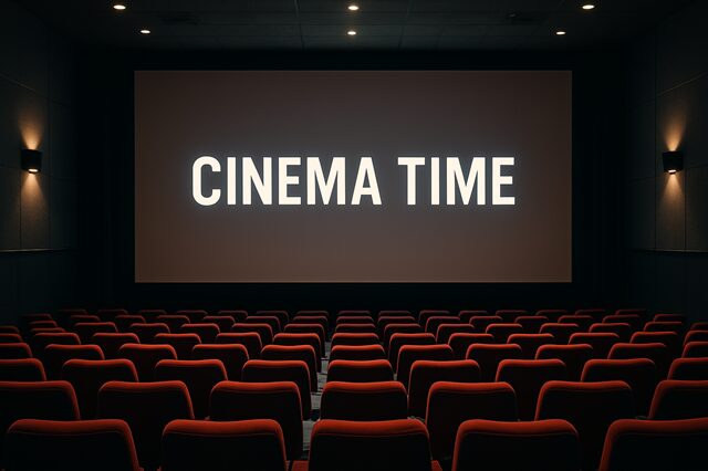 映画館内イメージ(CINEMA TIME文字入り)