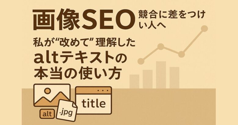 【画像SEO】altテキストの本当の使い方