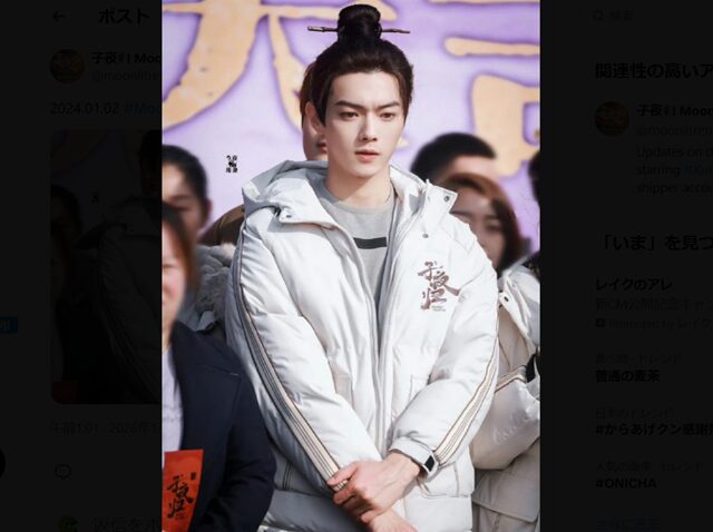 子夜帰 撮影現場 シューカイ