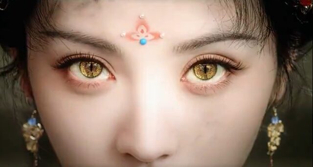 子夜帰 目が金色になる全妖の武祯