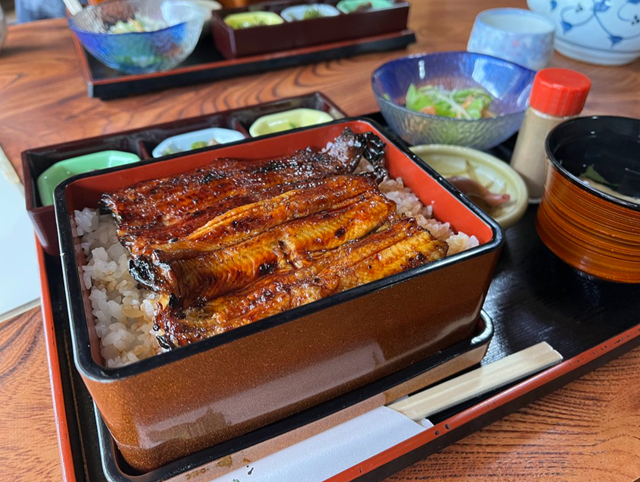南アルプス市のうなぎ食事処 伊勢屋で食べた国産うなぎのうな重